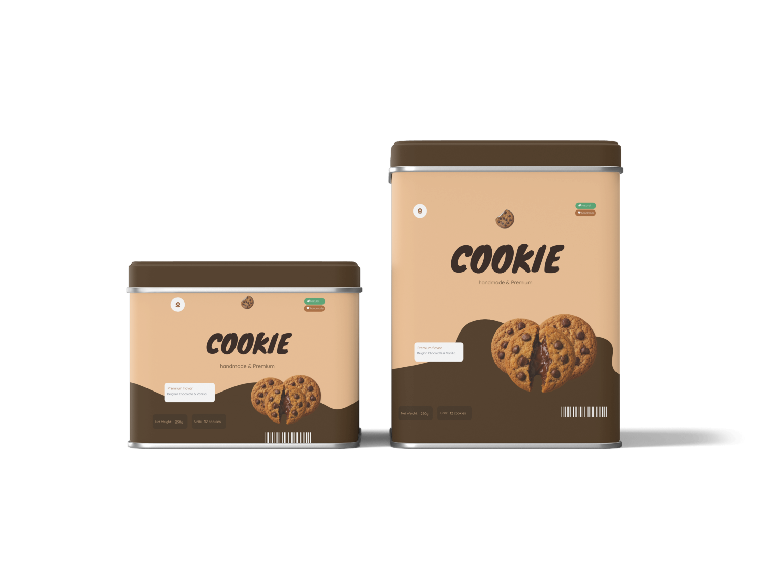 Vanilla and Chocolate Cookie